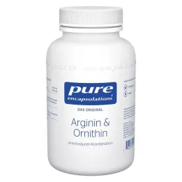 PURE ENCAPSULATIONS Arginín+ornitín kapsuly, 90 kapsúl