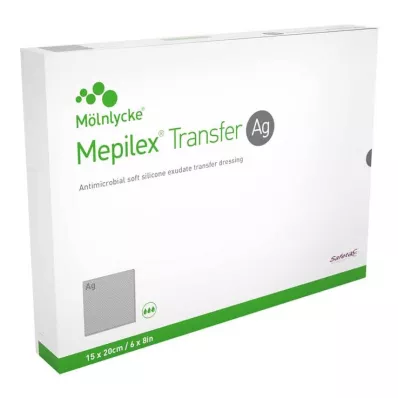 MEPILEX Transfer Ag penový obväz 15x20 cm sterilný, 10 ks MEPILEX Transfer Ag penový obväz 15x20 cm sterilný, 10 ks
