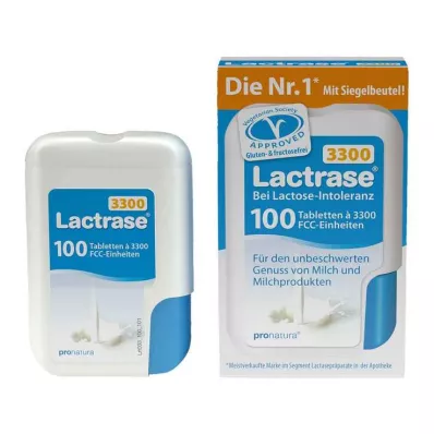 Lactrase 3 300 tabliet FCC v zacvakávacom dávkovači, 100 kusov Lactrase 3 300 tabliet FCC v zacvakávacom dávkovači, 100 kusov