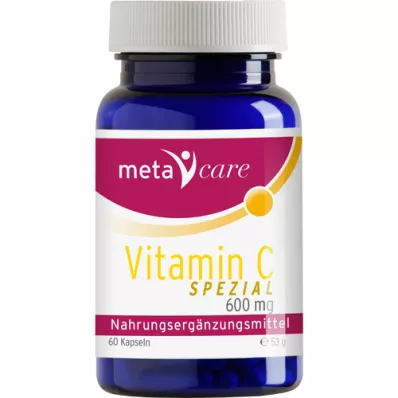 META-CARE Špeciálne kapsule s vitamínom C, 60 ks