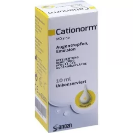 CATIONORM MD sínusové očné kvapky, 10 ml