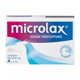 MICROLAX Rektálny roztok na klystír, 4X5 ml