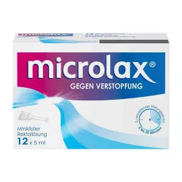 MICROLAX Rektálny roztok na klystír, 12X5 ml