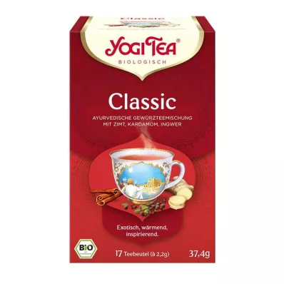YOGI TEA Filtračné vrecko na čaj Classic, 17X2,2 g YOGI TEA Filtračné vrecko na čaj Classic, 17X2,2 g