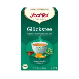 YOGI TEA Organické filtračné vrecko Glückstee, 17X1,8 g