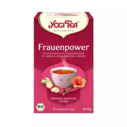 YOGI TEA Dámske organické filtračné vrecúška na energetický čaj, 17X1,8 g