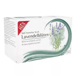 H&amp;S Filtračné vrecko na kvety levandule, 20X1,0 g