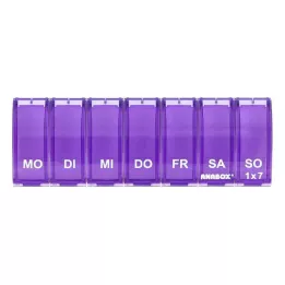 ANABOX 1x7 fialová, 1 ks