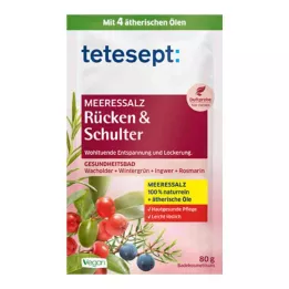 TETESEPT Morská soľ na chrbte &amp; Plece, 80 g