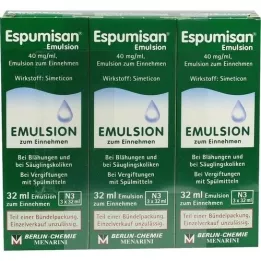 ESPUMISAN Emulzia, 3x32 ml