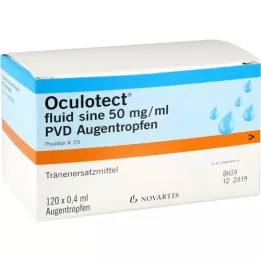 OCULOTECT tekutina sínus PVD očné kvapky, 120X0,4 ml