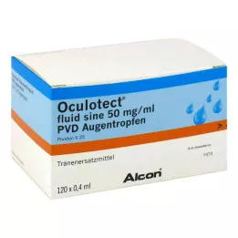 OCULOTECT tekutina sínus PVD očné kvapky, 120X0,4 ml