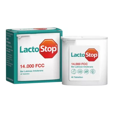 Lactostop 14 000 FCC tabliet v dávkovači, 40 ks Lactostop 14 000 FCC tabliet v dávkovači, 40 ks