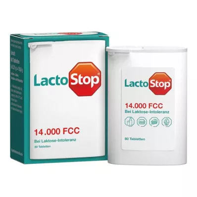 Lactostop 14 000 FCC tabliet v dávkovači, 80 ks Lactostop 14 000 FCC tabliet v dávkovači, 80 ks