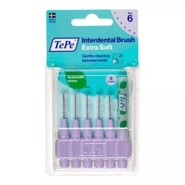 Tepe medzizubná kefka x-soft 1,1mm, 6 ks