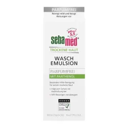 SEBAMED Umývacia emulzia na suchú pokožku bez vône, 200 ml