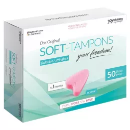 SOFT TAMPONS normálne, 50 ks