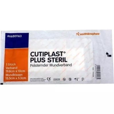 CUTIPLAST Plus sterilný obväz 10x19,8 cm, 1 ks