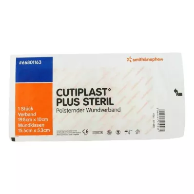 Cutiplast Plus sterilný obväz 10x19,8 cm, 1 ks Cutiplast Plus sterilný obväz 10x19,8 cm, 1 ks