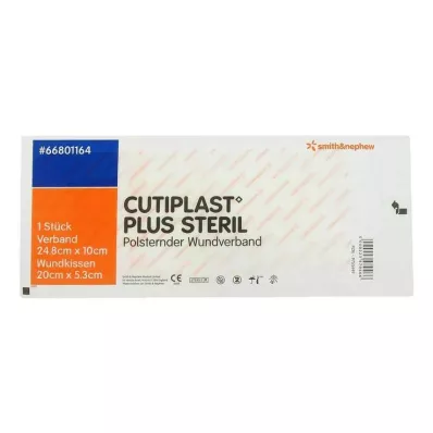 Cutiplast Plus sterilný obväz 10x24,8 cm, 1 ks Cutiplast Plus sterilný obväz 10x24,8 cm, 1 ks
