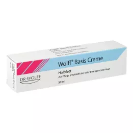 WOLFF Základný krém polotučný, 50 ml