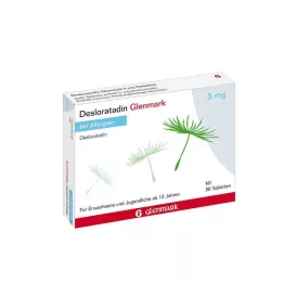 Desloratadine Glenmark 5 mg tablety, 20 ks