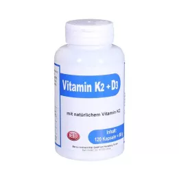 VITAMIN K2+D3 Berco Capsules, 120 kapsúl