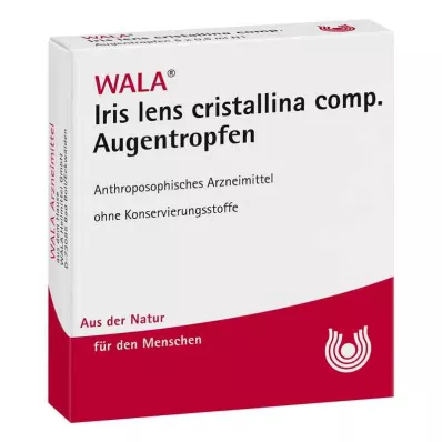 Iris Lens cristallina compositus očné kvapky (5x0,5 ml)