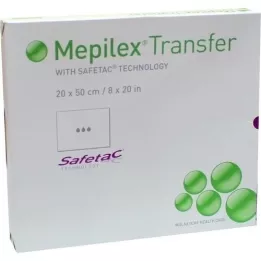 MEPILEX Transferový penový obväz 20x50 cm sterilný, 4 ks