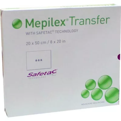 Mepilex Transfer obväz na rany 20X50cm sterilný, 4 ks Mepilex Transfer obväz na rany 20X50cm sterilný, 4 ks