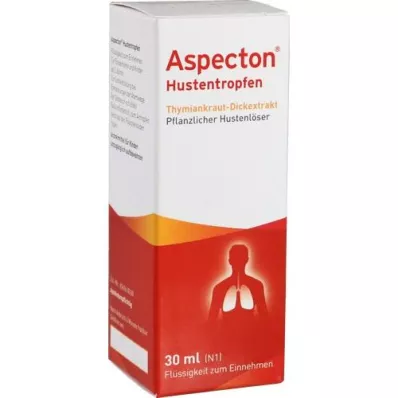 ASPECTON Kvapky proti kašľu, 30 ml