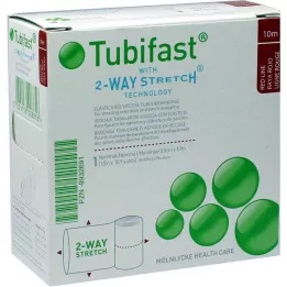 TUBIFAST 2-cestný napínač 3,5 cmx10 m červený, 1 ks