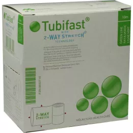 TUBIFAST 2-cestný streč 5 cmx10 m zelený, 1 ks