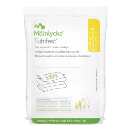 TUBIFAST 2-cestný streč 10,75 cmx1 m žltý, 1 ks