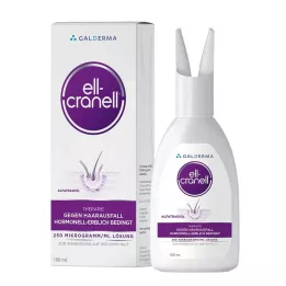 ELL-CRANELL 250 mikrogramov/ml roztoku na aplikáciu na hlavu, 100 ml