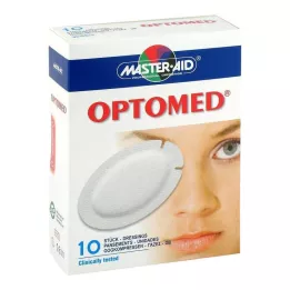 OPTOMED Sterilné samolepiace obklady na oči, 10 ks