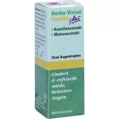 HERBA-VISION Kamilka plus očné kvapky, 15 ml