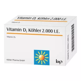 VITAMIN D3 KÖHLER 2 000 I.U. kapsúl, 120 ks