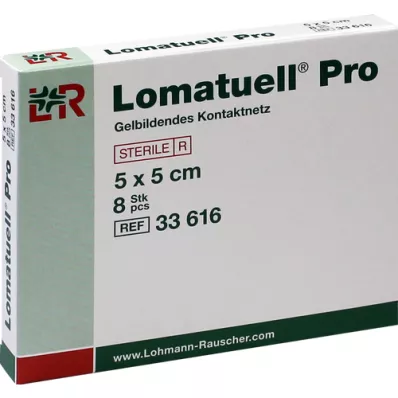 LOMATUELL Pro 5x5 cm sterilné, 8 ks