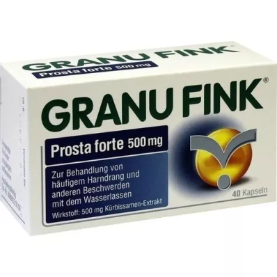 GRANU FINK Prosta forte 500 mg tvrdé kapsuly, 40 ks