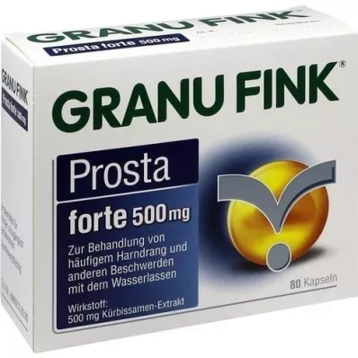 GRANU FINK Prosta forte 500 mg tvrdé kapsuly, 80 ks