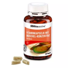 SOVITA ACTIVE Vitamínové kapsule s mušľovým koncentrátom, 180 ks