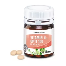 SOVITA ACTIVE Vitamín B12 Opti 100 tabliet, 180 kapsúl