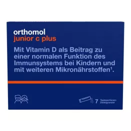 ORTHOMOL Junior C plus granule, 7 ks