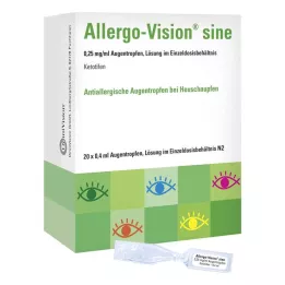 ALLERGO-VISION sine 0,25 mg/ml AT v jednej dávke, 20X0,4 ml