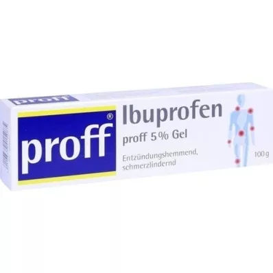 IBUPROFEN proff 5% gél, 100 g