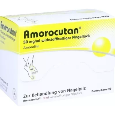 AMOROCUTAN 50 mg/ml lak na nechty s obsahom účinnej látky, 3 ml