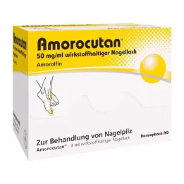 Amorocutan® 50 mg/ml aktívny lak na nechty, 3 ml