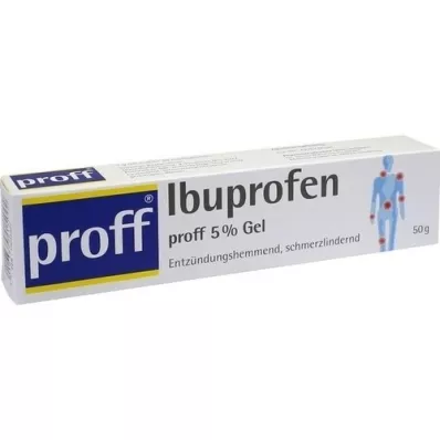 IBUPROFEN proff 5% gél, 50 g