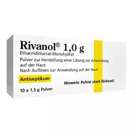 RIVANOL 1,0 g prášku, 10 ks